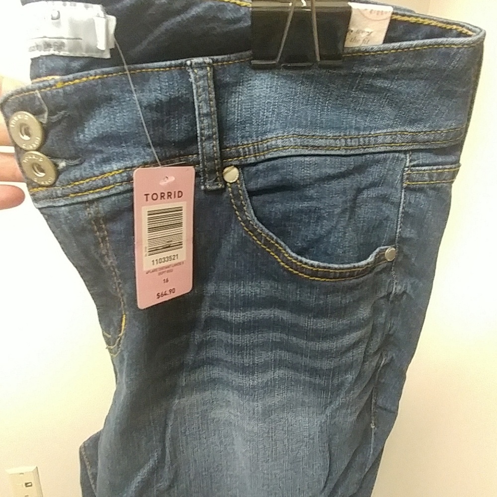 Torred flared jeans Dark wash